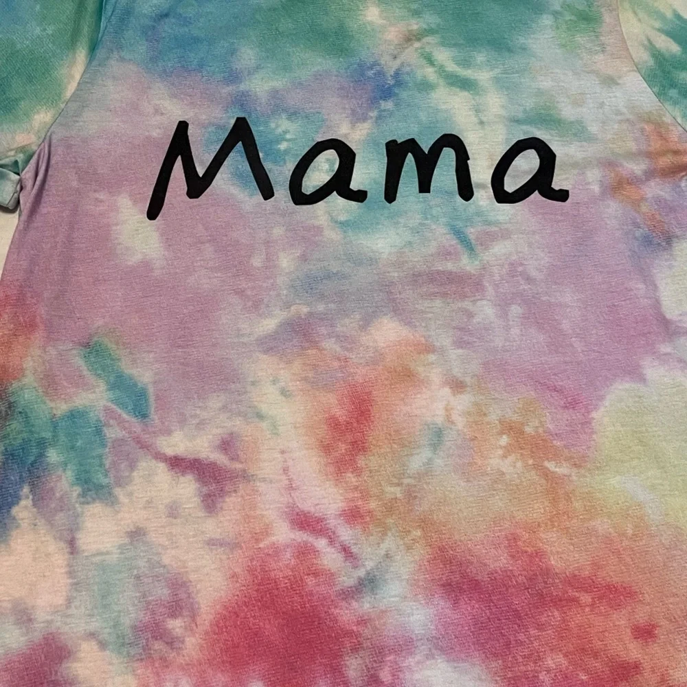 Mama & Mini Tie Dyed Shirts - Picture 2 of 4